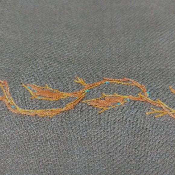 Large-size stole Patterned　 - Picture 6 of 6